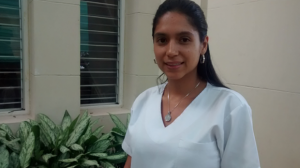 Alejandra Castrillón, rotante de dermatología