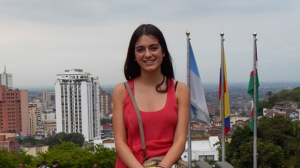 María Fernanda González López, estudiante de quinto año de Medicina en la Universidad de La Frontera en Temuco, Chile.